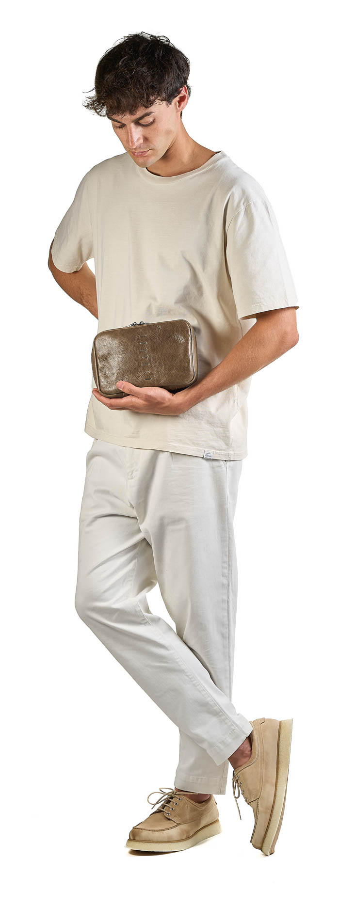 daniele basta leather and silver bags - WEARING